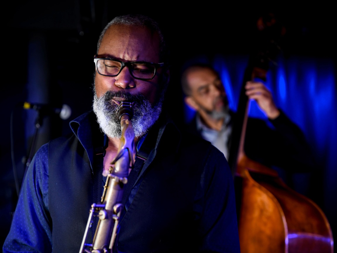 Gary Crosby & Denys Baptiste presents Sonny Rollins: Saxophone Colossus artwork from Vortex Jazz Club