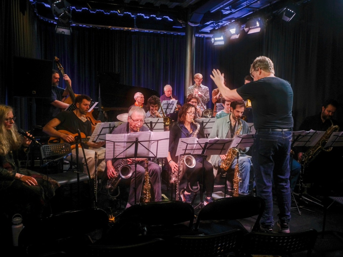 London Jazz Orchestra Festival Special artwork from Vortex Jazz Club