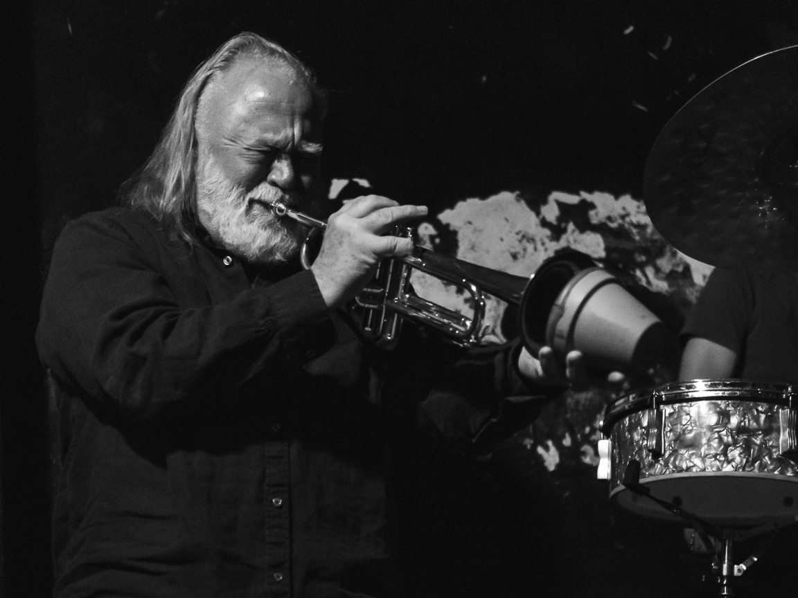 Stephen Haynes and Knuckleball artwork from Vortex Jazz Club